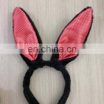 wholesale cute black Bunny ears party Headband