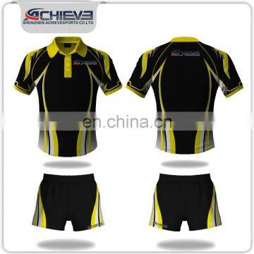 Custom design Pro sublimation cricket team jerseys/cricket color kit