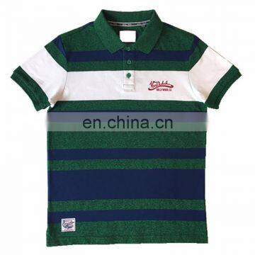 Best Price&quality of Men's Knitted Stripe Polo Shirt From JD Knitted Garment-Trade Assurance Supplier