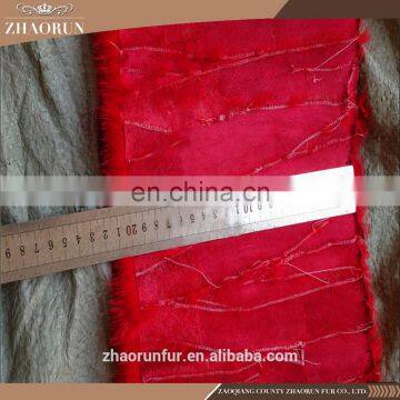 Wholesale Animal Fur Plate , 100% Real Dyed Mink Fur Plate photo-6