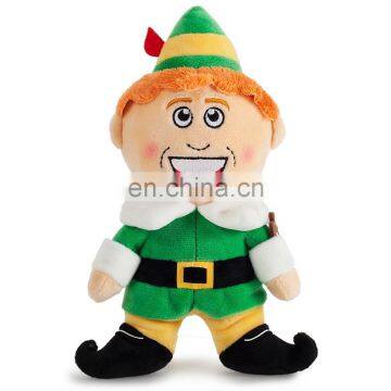 HI 7"-12" cute custom christmas plush elf toy for gift