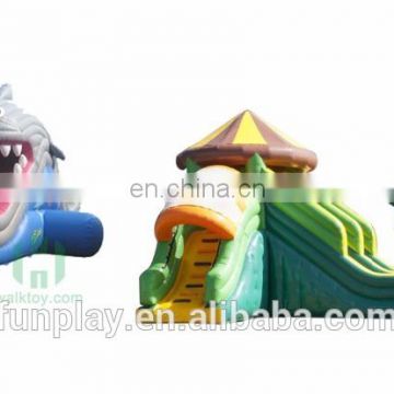 HI COOL time!! hot sale used inflatable slides ,inflatable toboggan slide ,airtech inflatable water slip n slide for sale