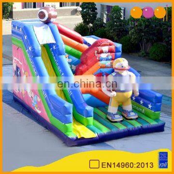 AOQI new design excellent quality cheap Amercian football inflatable slide for sale