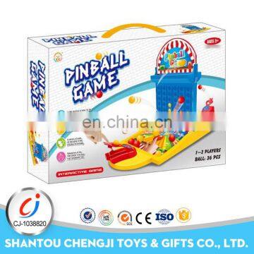 High quality hot sale plastic game toys children pinball machine for kid