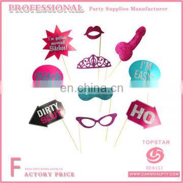 Hen Party 10pcs cheap props photo prop