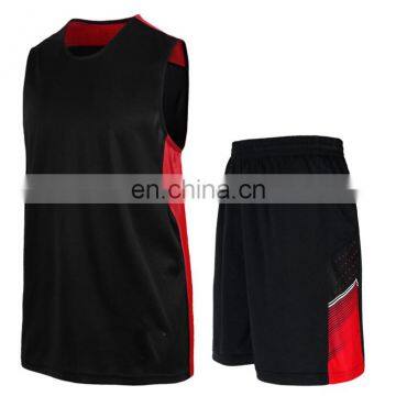 Cheap Youth School Team Mix White and Black Fashion Basketball Uniform photo-2