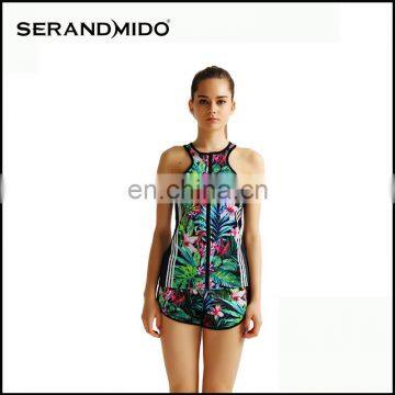 Latest Wholesale Beautiful Nature Dylan Women Digital Printing Hot Breathable Casual Fashion Suit