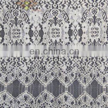 2015 High Quality Newest design custom lace fabric, 35/65 Nylon/Rayon custom lace fabric, Ladies' Garment custom lace fabric