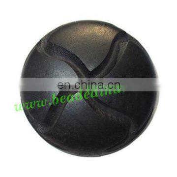 Handmade wood buttons, size : 45mm