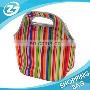 Neoprene Lunch Bag Cooler Bag In Different Colors Durable Shockproof Picnic Case Lunch Tote Bag photo-4