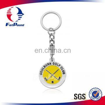 Soft ename Keychain about custom design logo