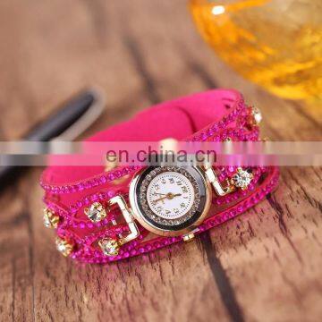 New Arrival Rhinestone Wrist Watch Hand Watch for Girl photo-4