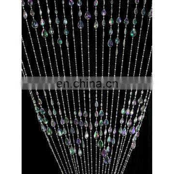 Large Teardrop Diamond Beaded Curtain