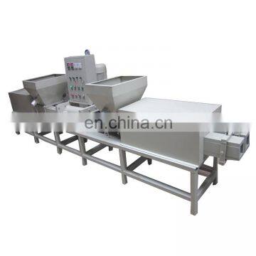 Machine to make wood pallet block/wood saw dust block making machine with different size