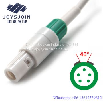 Edan 6 Pins M9 /Pediatric Silicone Soft Tip SPO2 Sensor