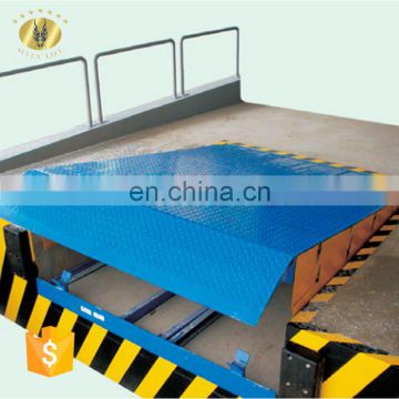 7LGQ Shandong SevenLift stationary trailer ramp dock leveler manual for forklift loading