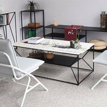 China Factory Cheap Product Rectangular Furniture Coffee Table Expanding Table Furniture photo-5