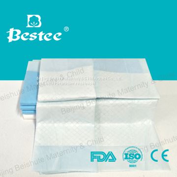 Hot Sale Disposable Medical Winged Underpad