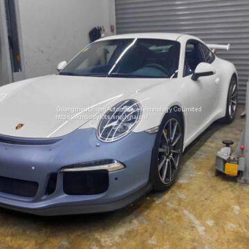 Km for 2012-2016 Carrera 911 991.1 Upgrade GT3 Front Bumper Body Kits Facelift photo-4