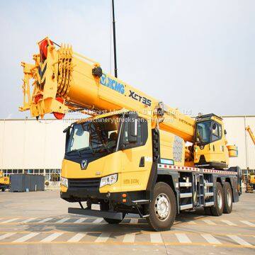 CHINA XCMG XCT35 35ton hydraulic lift truck crane XCT35 5-section boom