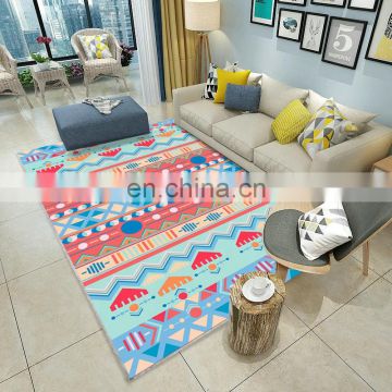 Household modern manufacturers flannel rectangle carpet printing