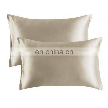 Professional Pilling Silky Smooth Breathable Polyester Durable Queen Satin Pillowcase