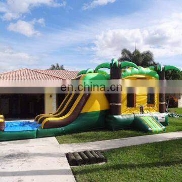 Adventure Island Inflatable Jumping Castle Bounce House Blower Slide