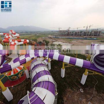 FRP Material Aquapark Slide For Youth and Teenager With Good Rate