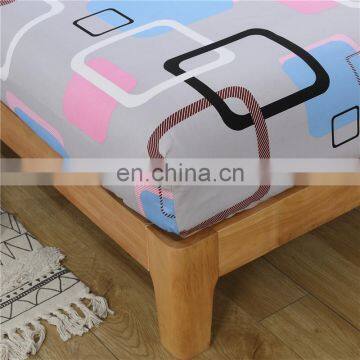 Amazon Hot Selling Comforter Aloe Cotton Fabric Bed Spread Floral Printed 100% Polyester Fitted Bed Sheet Set photo-4