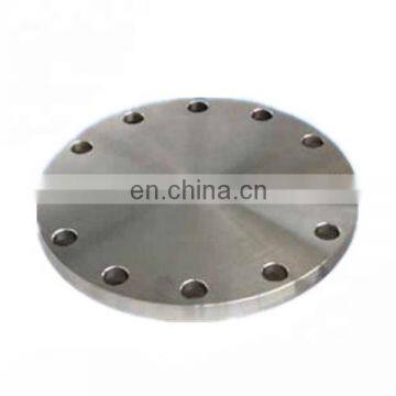 ANSI B16.5 standard pipe fittings carbon steel forged blind flange