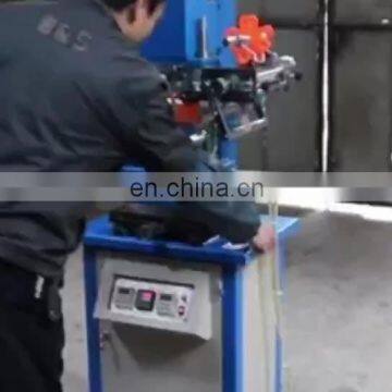 pneumatic digital machin leath hot foil stamping machine bronz for steel and book binding