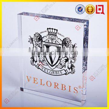 Customized Acrylic Block with LOGO inside