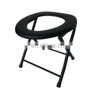 Folding sit stool small seat for toilet Folding Portable Toilet Seat for Camping and Hiking