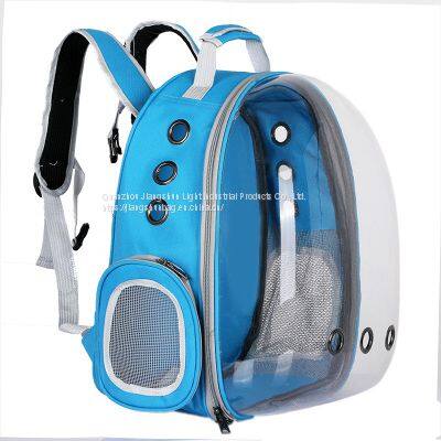 Outdoor Travel Hot Cat and Dog Bag Out Convenient Transparent Space Capsule Large Capacity Super Breathable Pet Backpack photo-5