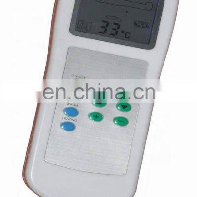 Korea Vibrating CE & Rohs Manual Medical Portable Massage Table Jade Tourmaline Hot Stone Thermal Therapy Massage Bed