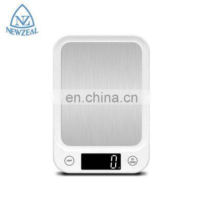 5000G Max D=1G Stainless Steel Measure Tools Digital Kitchen Weighing Scale