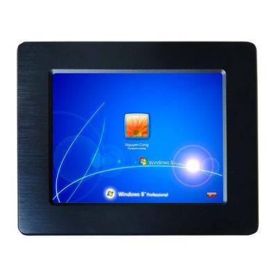 Industrial Panel 8 Inch Lcd Display 1024x768 Touch Screen Monitor IDM-08