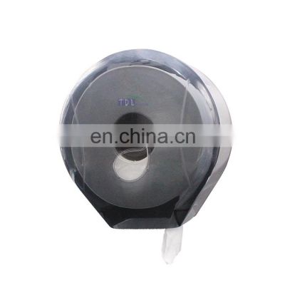 Transparent black Jumbo roll toilet dispenser wall mounted