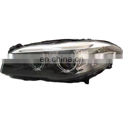 Upgrade to White LED Angel Eyes LED Light Brow HID XENON Headlamp Headlight 2014-2017 for BMW 5 Series F18 Halogen 2011-2013 photo-3