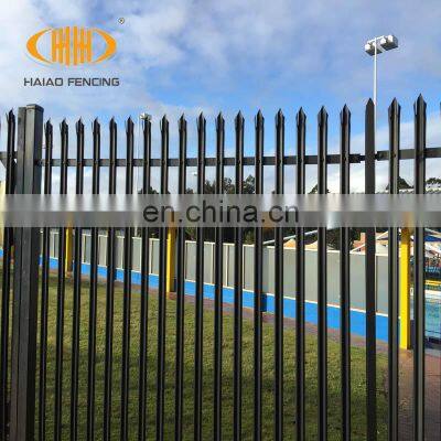 China top quality galvanized high security palisade fence for sale