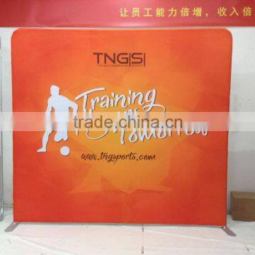 Double Sides Printing Step and Repeat Banner Stand With Lights in Shenzhen D-0606 photo-2
