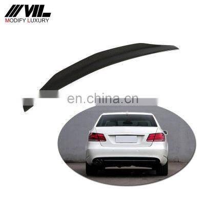 Carbon Fiber Ducktail Wing Spoiler for Mercedes Benz W212 E200 E350 E400 E500 E63 AMG 2010-2015