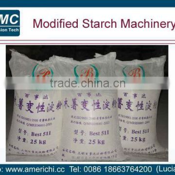 Modified starch production line/modified starch extruder machine