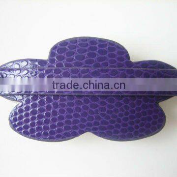 Grils plastic hair barrette/clip slide charm