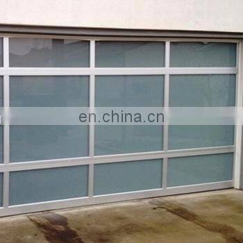 Aluminum Golf Car Garage Door Car Parking Clear Glass Sectional Door photo-3
