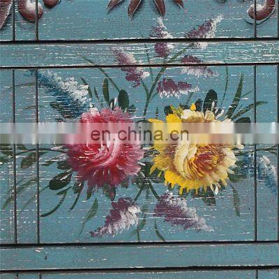 Antique Wood Drawer Storage Dresser Chest of Drawers photo-4