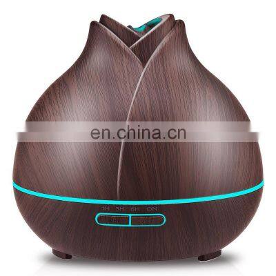 2018 new smart wood speaker ultrasonic aroma essential oil diffuser