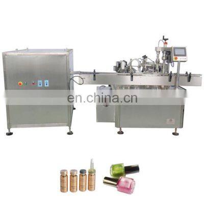 8-head Automatic Juice Perfume Eye Drop Liquid Bottle Gravity Filling Machine