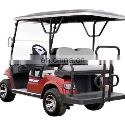 48v Electric Motor 4 Seat Golf Cart Non-polluting Sightseeing Car