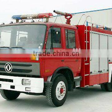 Dongfeng 4x2 water tanker fire truck 5000Liter foam 1000Liter